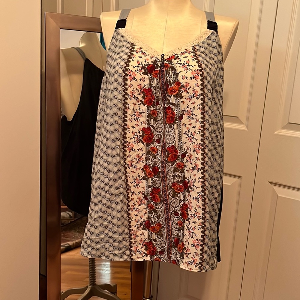 Xhilaration 4X BoHo tank top New with tags